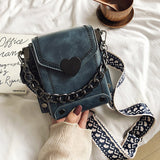Shoulder Bag Fashion Wide Strap Crossbody Bag