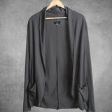 Men Casual Jacket Slim Coat Spring Cotton Thin Cardigan Casual Sweatshirt Men's Cardigan