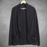 Men Casual Jacket Slim Coat Spring Cotton Thin Cardigan Casual Sweatshirt Men's Cardigan