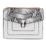 Snake Head Bag Women's Bag Chain Crossbody Bag All-Matching Fashion Shoulder Small Square Bag