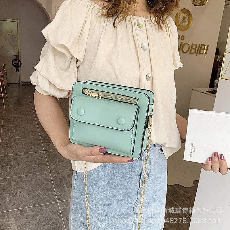 Crossbody Bag Summer Textured Small Square Bag
