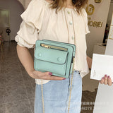 Crossbody Bag Summer Textured Small Square Bag