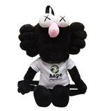 Cloth Doll Pink Sesame Street KAWS Doll X Doll BFF Plush Toy bag