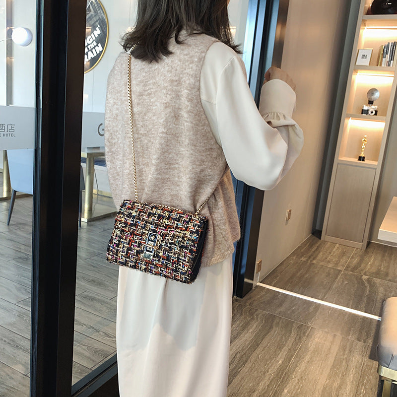 Chic Chain Bag Fashion Small Square Bag