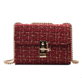 Chic Chain Bag Fashion Small Square Bag