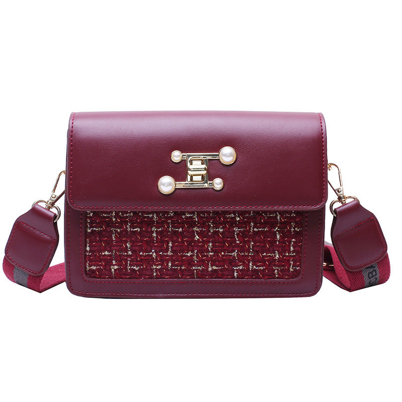 Stylish Wide Shoulder Strap All-Match Shoulder Bag