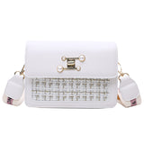 Stylish Wide Shoulder Strap All-Match Shoulder Bag