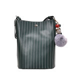 Women's Bucket Bag Broadband One-Shoulder Bag Crossbody Bag