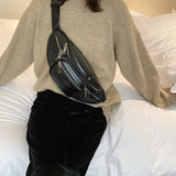 Small CK Women's Bag Waist Bag Chest Bag Chain Messenger Bag