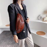 Small CK Women's Bag Waist Bag Chest Bag Chain Messenger Bag