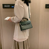 Retro Easy Matching Small Square Handbag Shoulder Messenger Bag