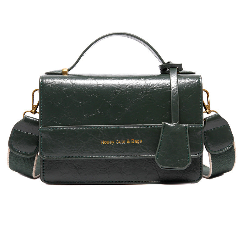 Women's Simple Retro Small Square Messenger Bag