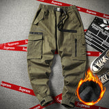 Men's Winter plus Size Loose Sports Casual Pants Men's Trousers Men's Cargo Pant