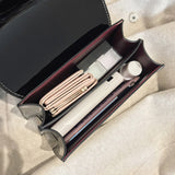 Patent Leather Small Square Bag Versatile Chain Bag