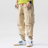 Men's Spring and Autumn Large Size Retro Sports Trousers Loose Men's Casual Pants Men Cargo Pant