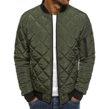Men's Cotton-Padded Clothes Winter Solid Color Jacket Men's Fashion Cotton-Padded Jacket Men Winter Outfit