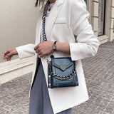 Shoulder Bag Fashion Wide Strap Crossbody Bag