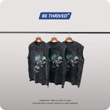 Men's Summer plus Size Casual Sports Loose Vest T-shirt Men's Men Top