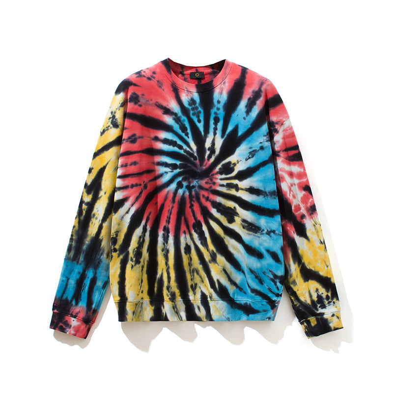 Men's Clothing Fall plus Size Retro Sports Men's Clothing Casual Sweatshirt Infmen Top