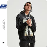 Men's Autumn Coat Retro plus Size Retro Sports Loose Sweater Men Top