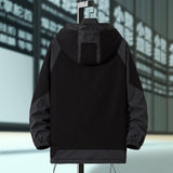 Men Cargo Jacket Men's Spring and Autumn Casual Fashion Work Clothes Coat Men's Clothing Top