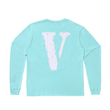 Vlone Sweatshirt Spring and Autumn Printed Long Sleeve Men and Women AllMatching Sweater