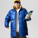 Men's Winter plus Size Loose Top down Jacket Daily Men's Warm Coat Men down Coat