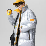 Men's Winter plus Size Loose Top down Jacket Daily Men's Warm Coat Men down Coat