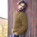 Men's Solid Color Top Sweater