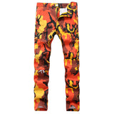 Baggy Jeans Boyfriend Jean Straight Leg Jeans Men's Clothing Camouflage Cargo Pants Pocket plus Size Retro Sports Trousers