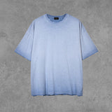 Men's Retro T-shirt High Street plus Size Loose Sports and Leisure Short Sleeve Infmen Top