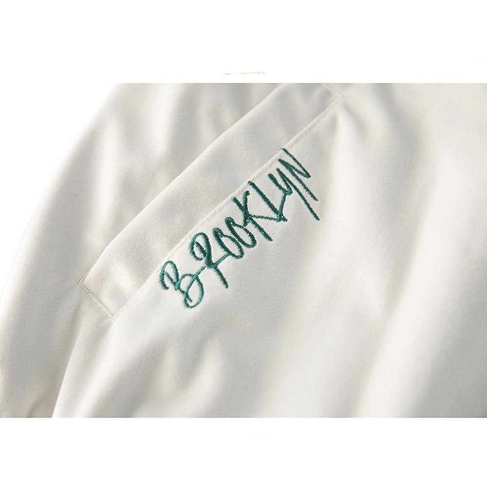 Varsity Jacket for Men Baseball Jackets Men's Spring and Autumn Letters Stand Collar Baseball Uniform Baggy Coat