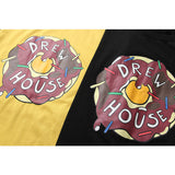 Justin Bieber Drew House T shirt Chocolate Donut Summer Loose Men's and Women's ShortSleeved Tshirt