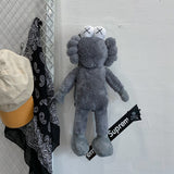 Cloth Doll Pink Sesame Street KAWS Doll X Doll BFF Plush Toy bag