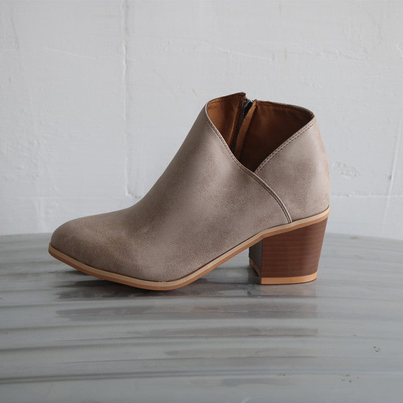 Coachella Festival Boots Chunky Heel Women's Casual Pumps