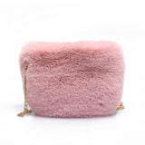 Furry Chain Small Bag Crossbody Plush Ladies' Bag