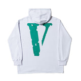 Vlone Hoodie Fashion Printing Hooded Jacket Coat Autumn and Winter Clothing