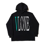 Vlone Hoodie Fashion Printing Hooded Jacket Coat Autumn and Winter Clothing