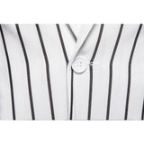 Men's Fall plus Size Suit Jacket Fashionable Striped Two-Button Single Western Jacket Men Winter Outfit