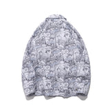 Men Summer Pullover Sweater Cartoon Sailor Moon Full Printed Jacket Men Harajuku Style Street Trendy Coat