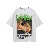 Men's Spring and Summer Large Size Loose Sports Top Casual Short-Sleeved T-shirt Men Top