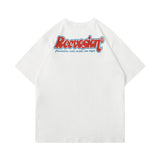 Men T Shirt Summer Casual Tops Coke Cup Printed Short Sleeve T-shirt Men's High Street round Neck Half Sleeve Summer Fashion Brand