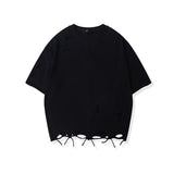 Men's Summer plus Size Loose Sports Top Retro Short Sleeve Outerwear T-shirt Men Top