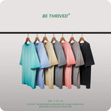 Men's Retro T-shirt High Street plus Size Loose Sports and Leisure Short Sleeve Infmen Top