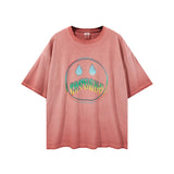 Men's Summer Short Sleeve Large Size Loose Retro Sports Top Vest T-shirt Men's Men Top