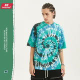 Men's Summer plus Size Loose Sports and Leisure Top Vest Retro Short Sleeve T-shirt Men Top