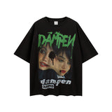 Men's Spring and Summer Large Size Loose Sports Top Casual Short-Sleeved T-shirt Men Top