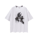 Men's Summer Short Sleeve Large Size Retro Sports Casual Top Loose T-shirt Men's Men's Top