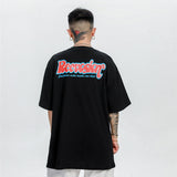 Men T Shirt Summer Casual Tops Coke Cup Printed Short Sleeve T-shirt Men's High Street round Neck Half Sleeve Summer Fashion Brand