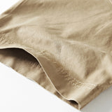 Military Pure Color Pocket Men Short Sleeve Slim Fit Shirt Pilot Cotton Shirts Air Force Shirt Summer Workwear Men's Short-Sleeved Shirt Outdoor Large Size Casual Pure Cotton Shirt Men